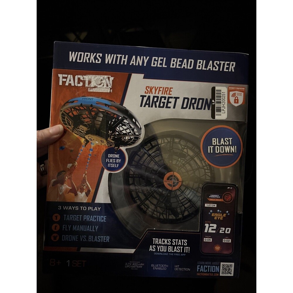 Faction Gel Battle System SKYFIRE TARGET DRONE ~Brand New | NIB | Factory Sealed